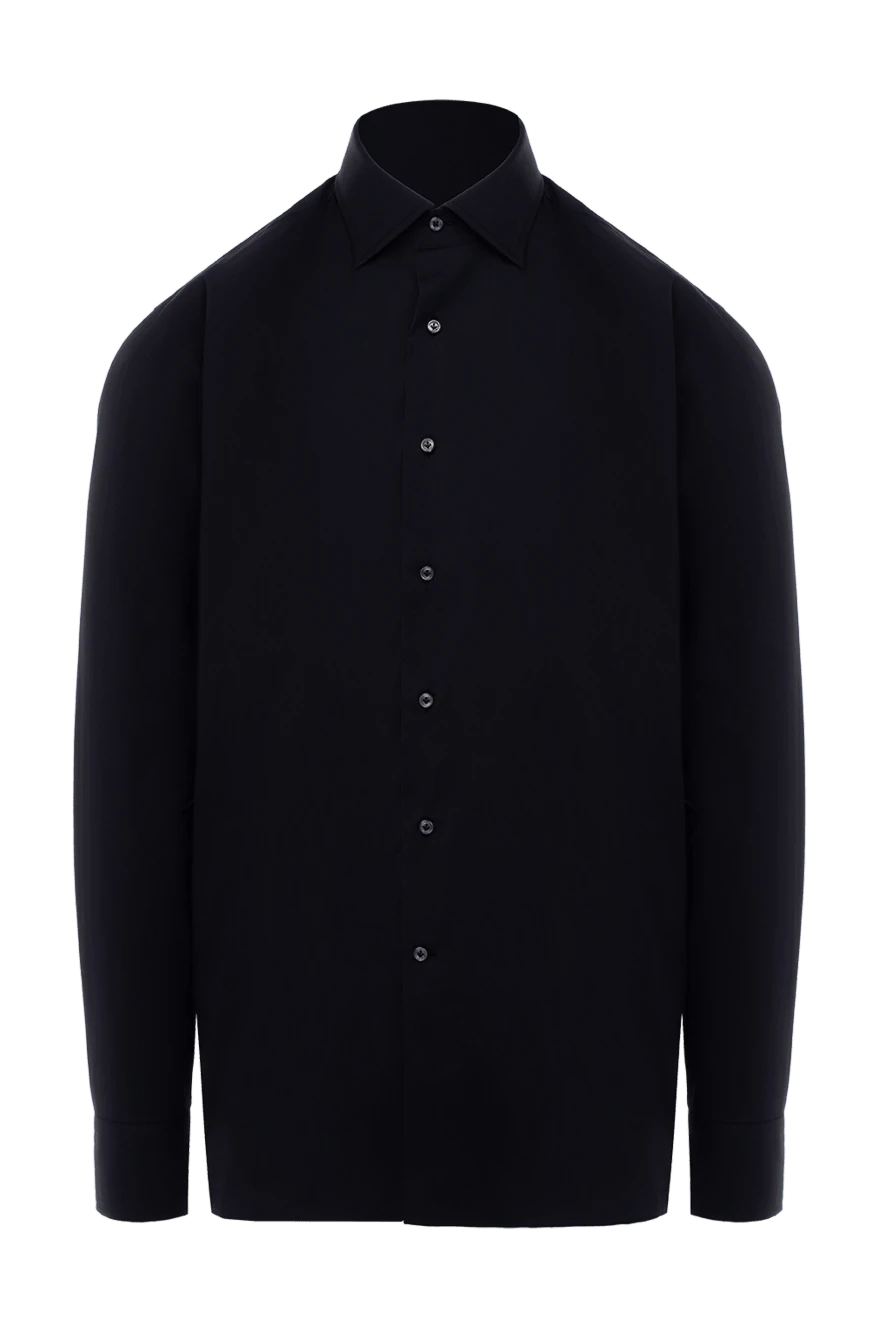 Alessandro Gherardi man black men's shirt купить с ценами и фото 145068 - photo 1