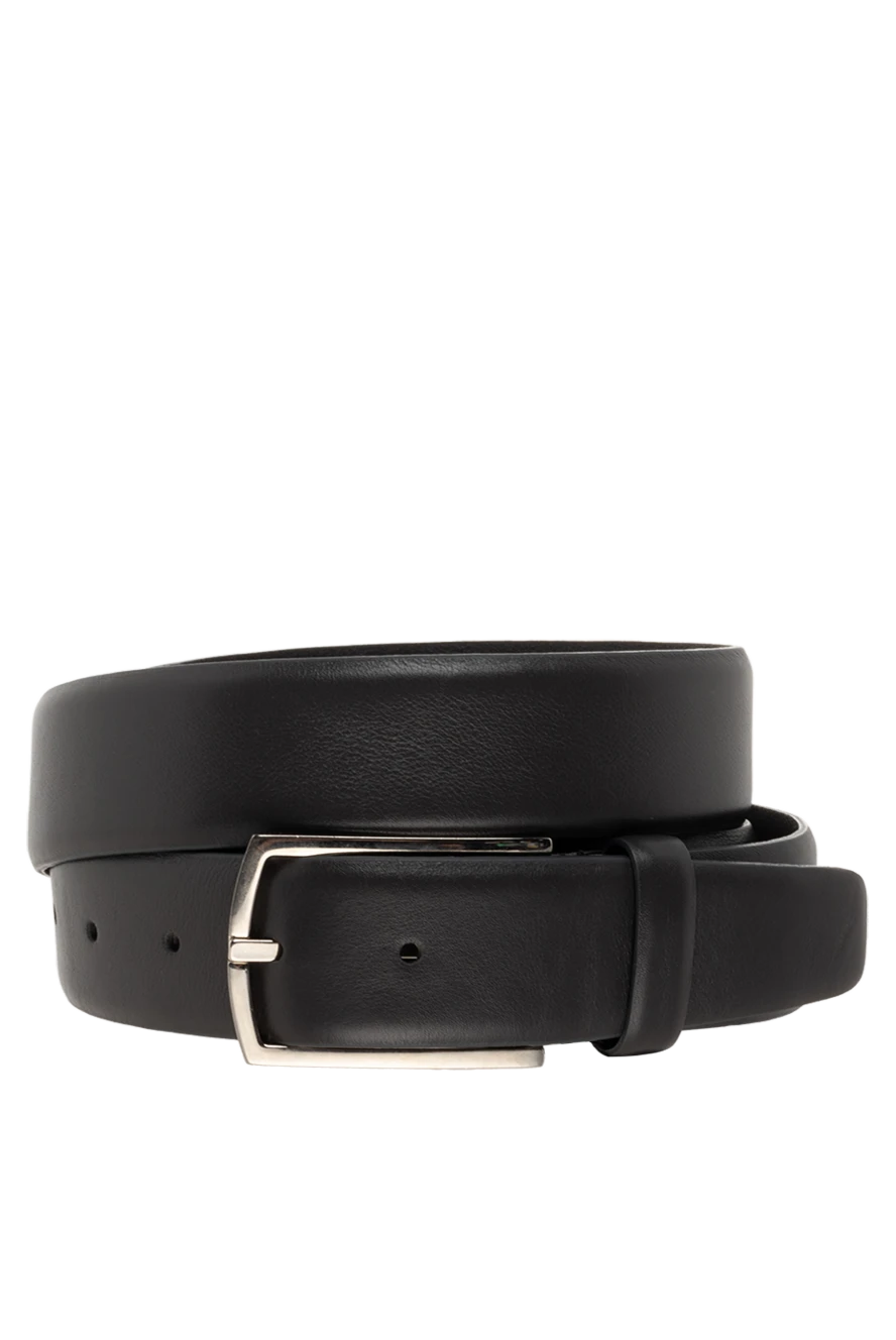 Cesare di Napoli man gray leather belt for men купить с ценами и фото 145344 - photo 1