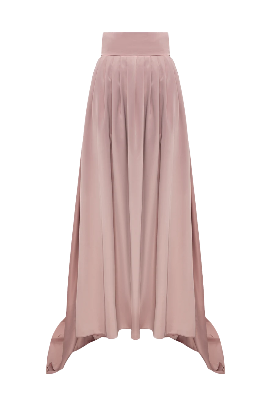 Fleur de Paris woman pink polyamide skirt for women купить с ценами и фото 145378 - photo 1