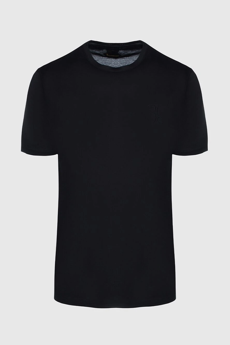 Billionaire man black cotton t-shirt for men купить с ценами и фото 145493 - photo 1