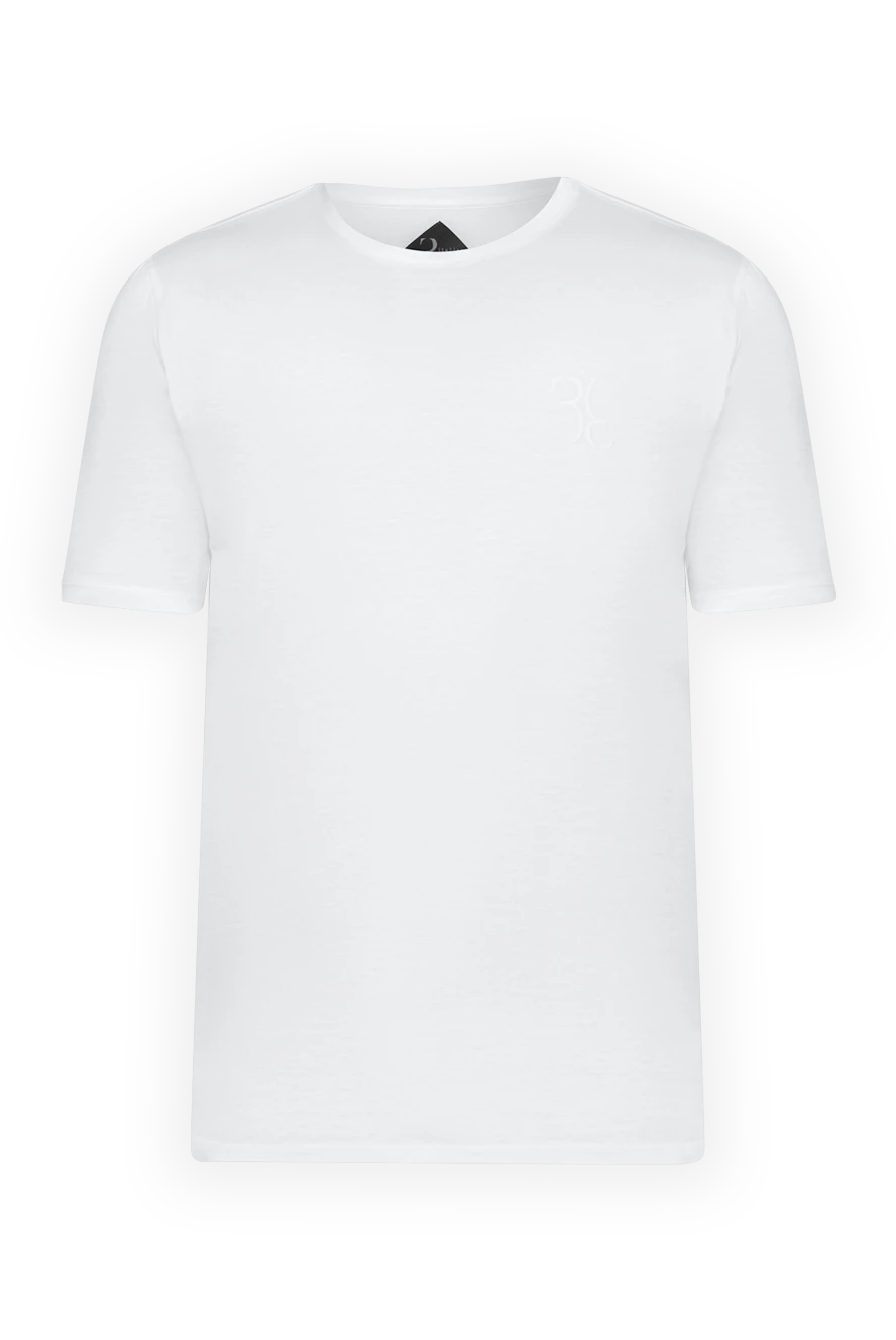 Billionaire man white cotton t-shirt for men купить с ценами и фото 145495 - photo 1