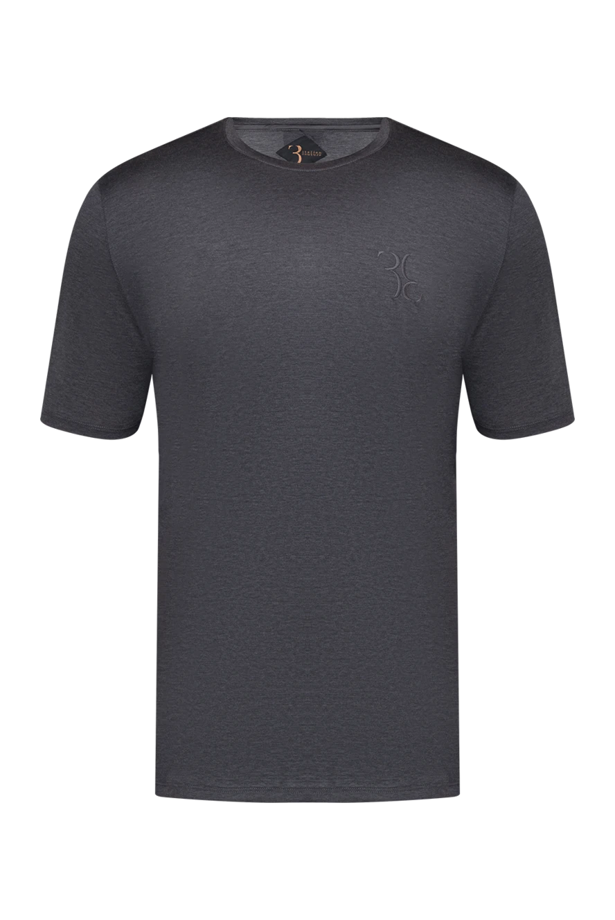 Billionaire man gray cotton t-shirt for men купить с ценами и фото 145501 - photo 1