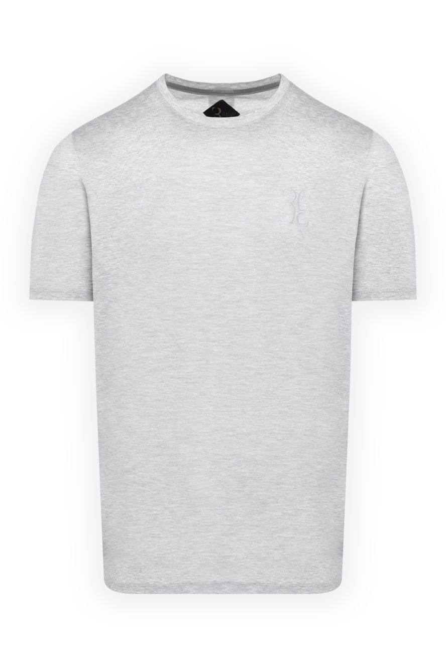 Billionaire man gray cotton t-shirt for men купить с ценами и фото 145509 - photo 1