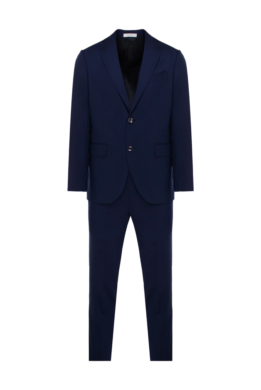 Sartoria Latorre man men's suit made of wool, blue купить с ценами и фото 145513 - photo 1