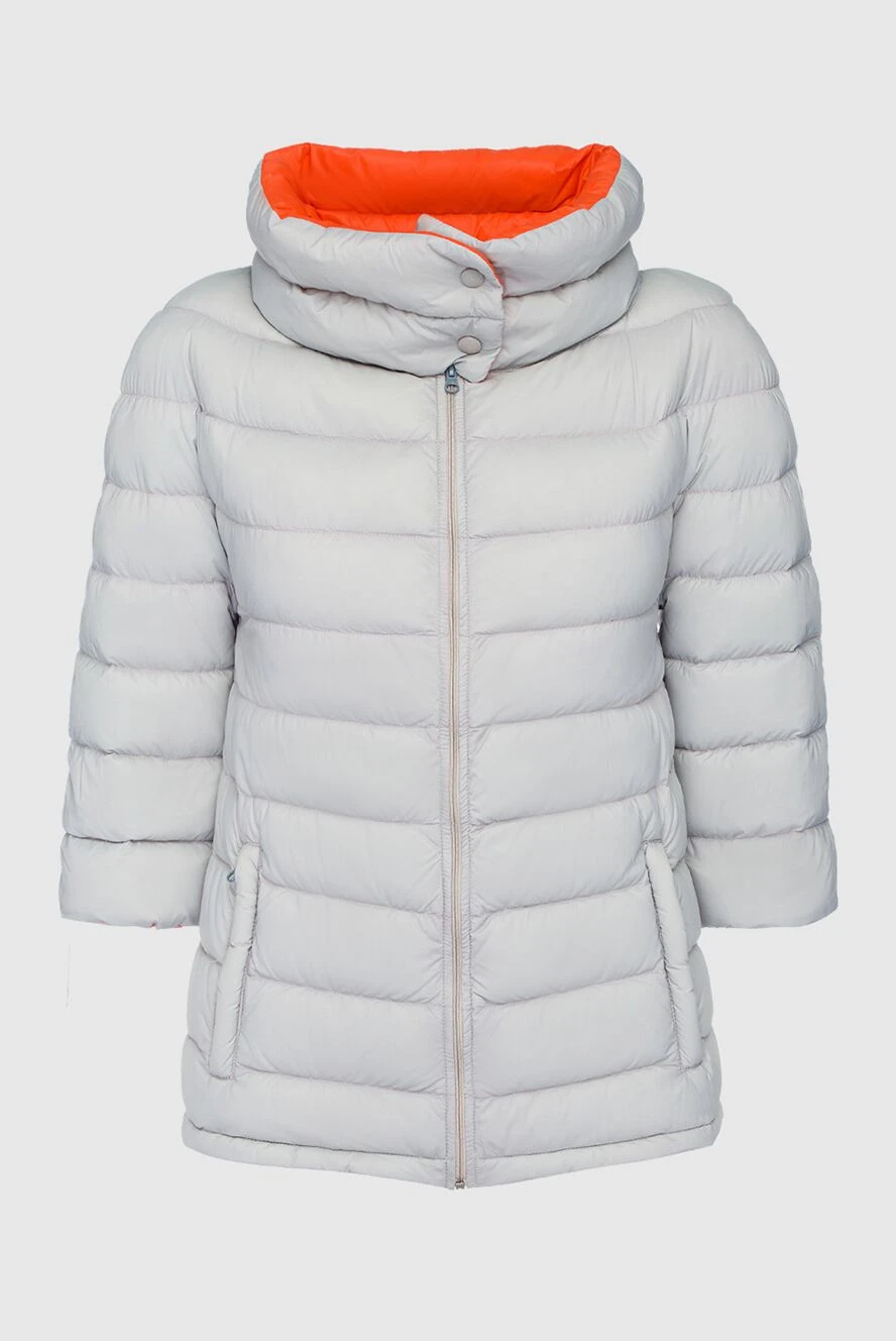 Gallotti woman women's gray polyester down jacket купить с ценами и фото 146448 - photo 1