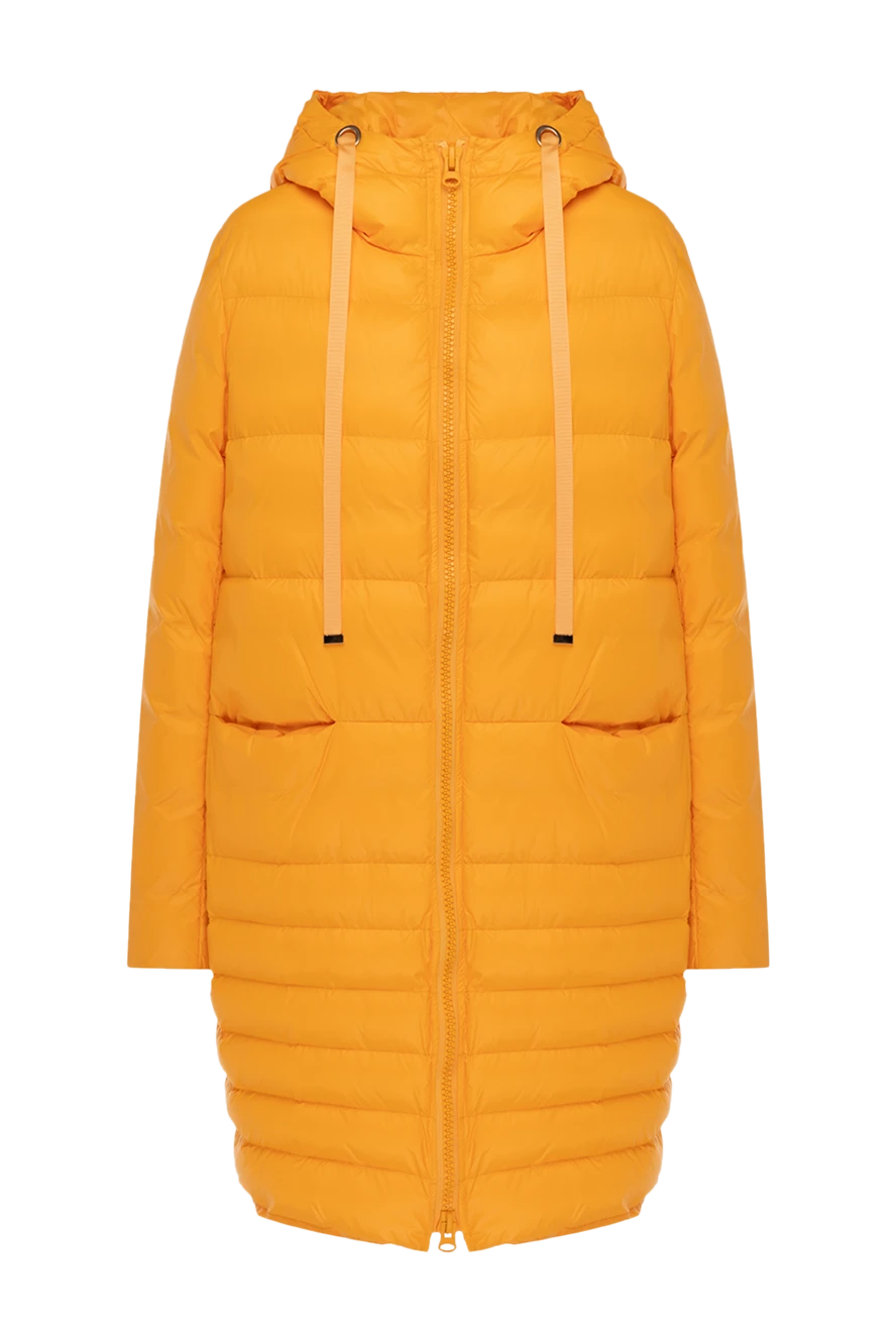 Gallotti woman women's yellow polyester down jacket купить с ценами и фото 146449 - photo 1