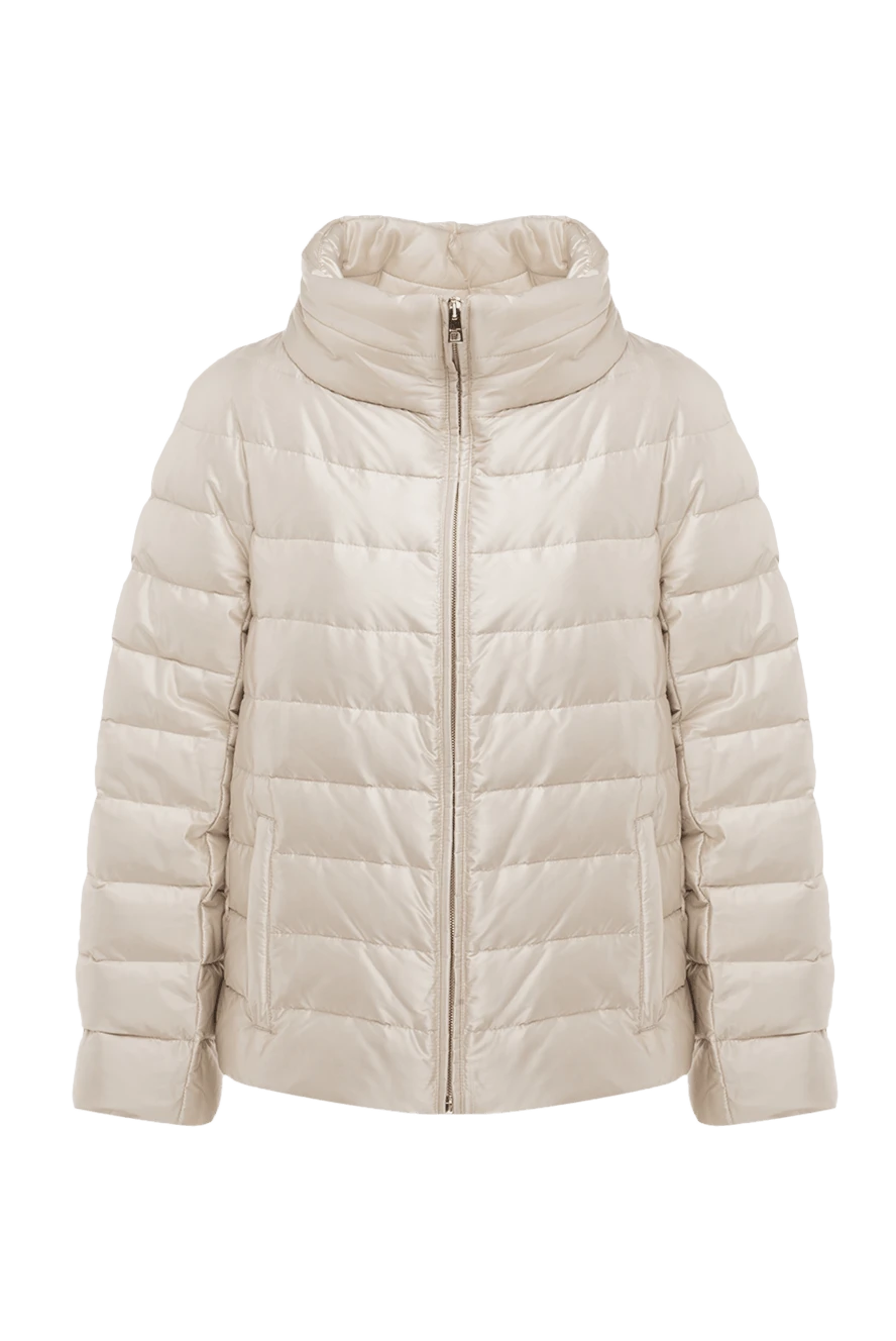 Gallotti woman beige polyamide down jacket for women купить с ценами и фото 146458 - photo 1