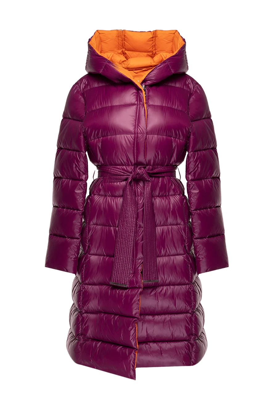 Gallotti woman women's purple polyamide down jacket купить с ценами и фото 146460 - photo 1