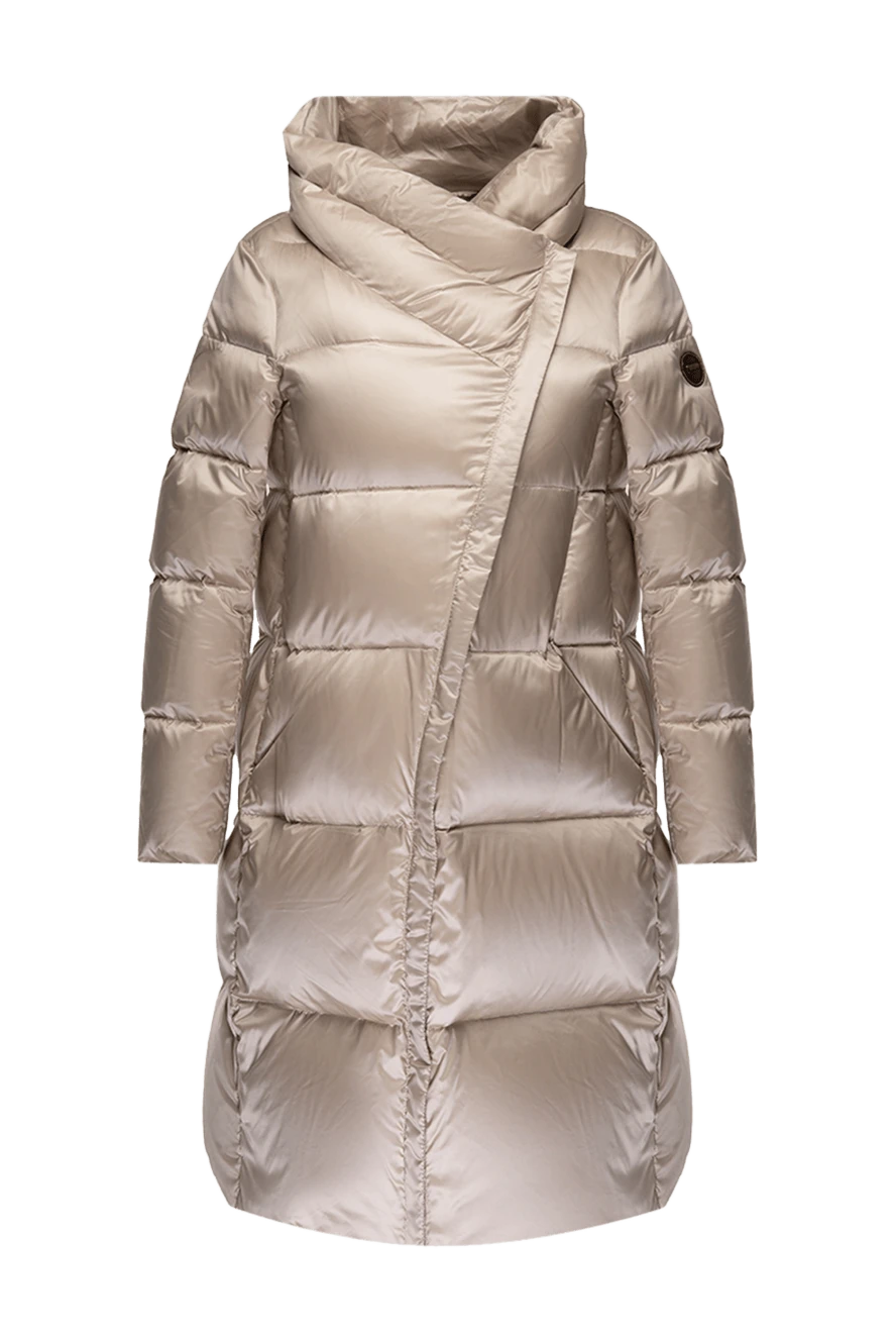 Gallotti woman beige polyester down jacket for women купить с ценами и фото 146462 - photo 1