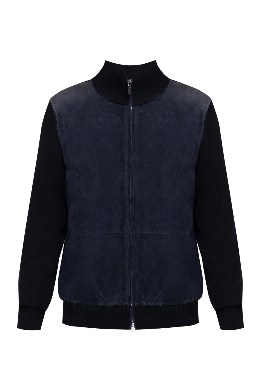 Bilancioni кардиган мужской из шерсти черный 146833 - фото 1