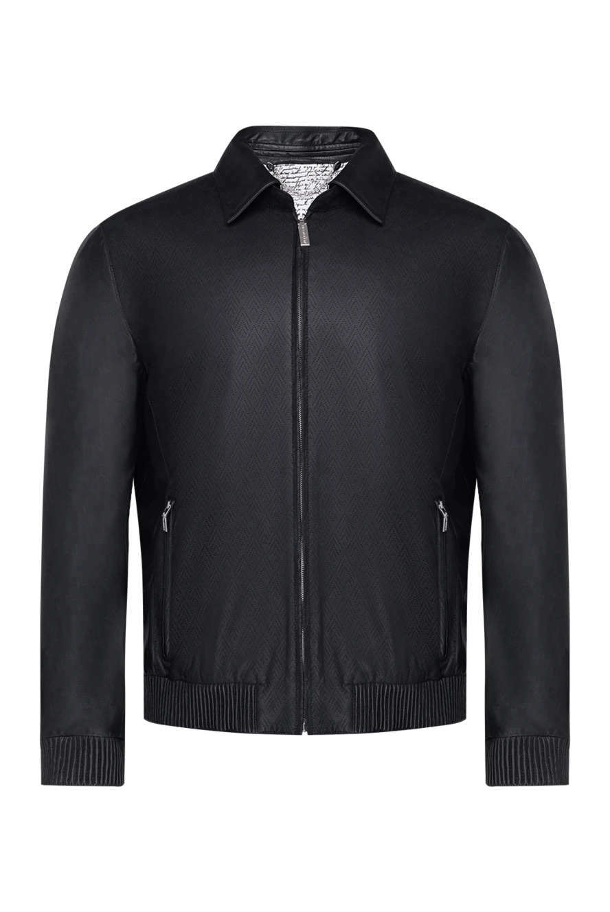 Hettabretz man black leather jacket for men купить с ценами и фото 146930 - photo 1