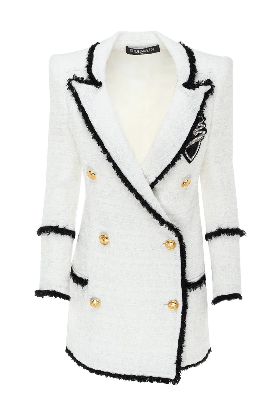 Balmain woman white jacket for women купить с ценами и фото 147048 - photo 1