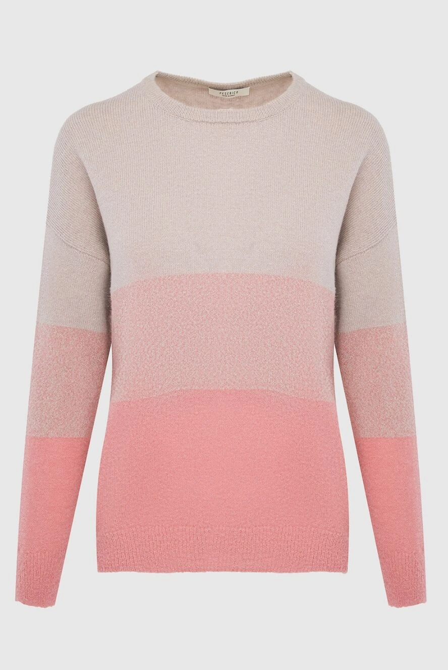 Peserico woman pink wool and polyamide jumper for women купить с ценами и фото 147068 - photo 1