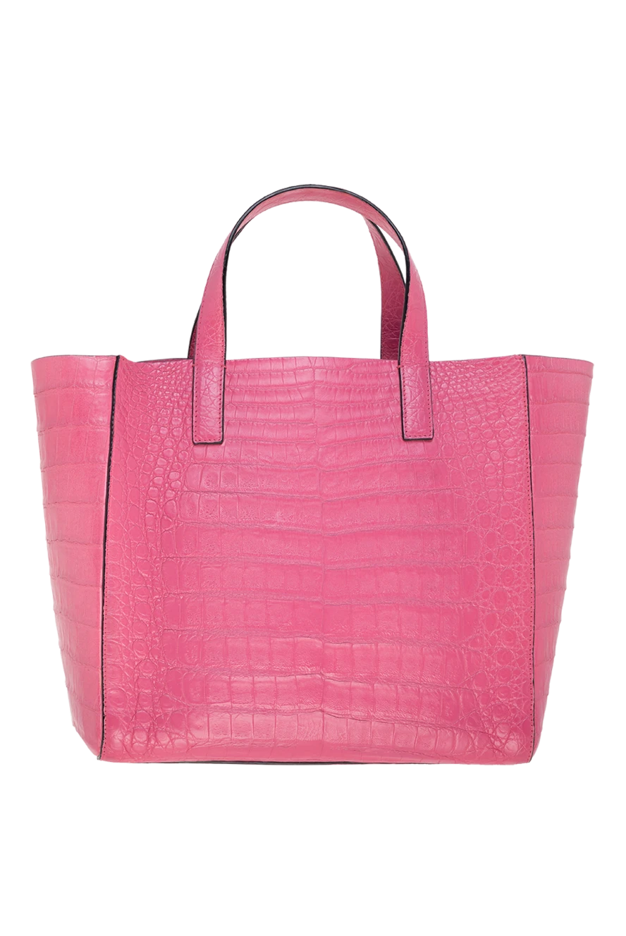 Parmeggiani woman pink leather bag for women купить с ценами и фото 147142 - photo 1