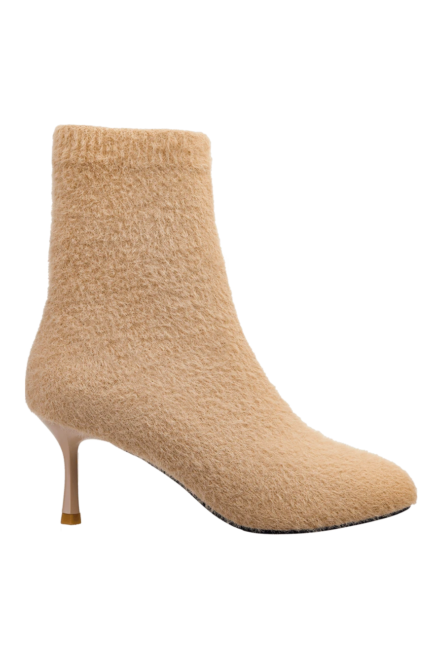 Max&Moi woman beige wool boots for women купить с ценами и фото 147267 - photo 1