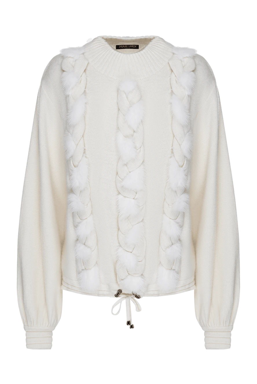 Max&Moi woman white jumper for women купить с ценами и фото 147294 - photo 1