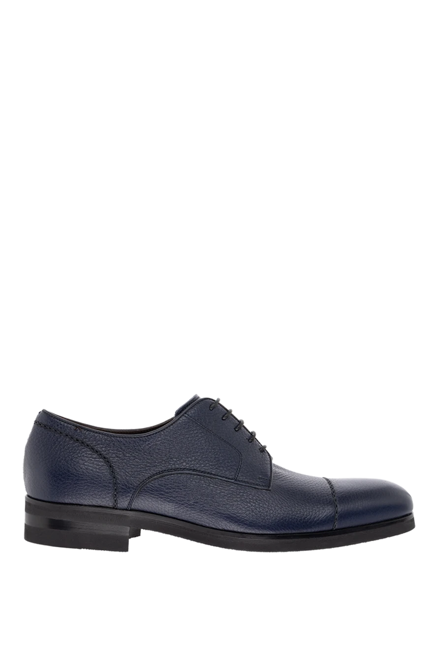 Cesare di Napoli man purple leather men's shoes купить с ценами и фото 147314 - photo 1