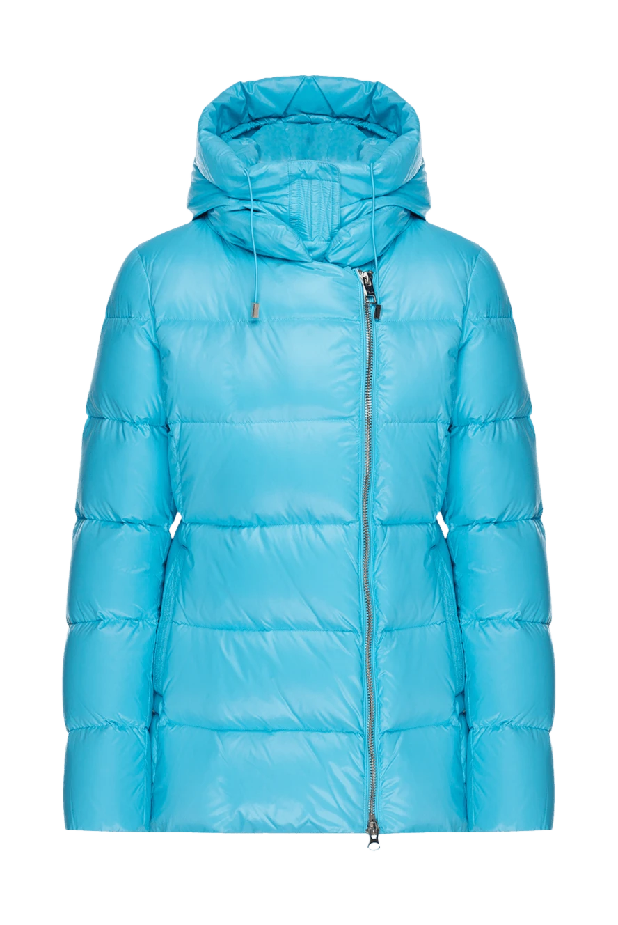 Violanti woman women's blue polyamide down jacket купить с ценами и фото 147633 - photo 1