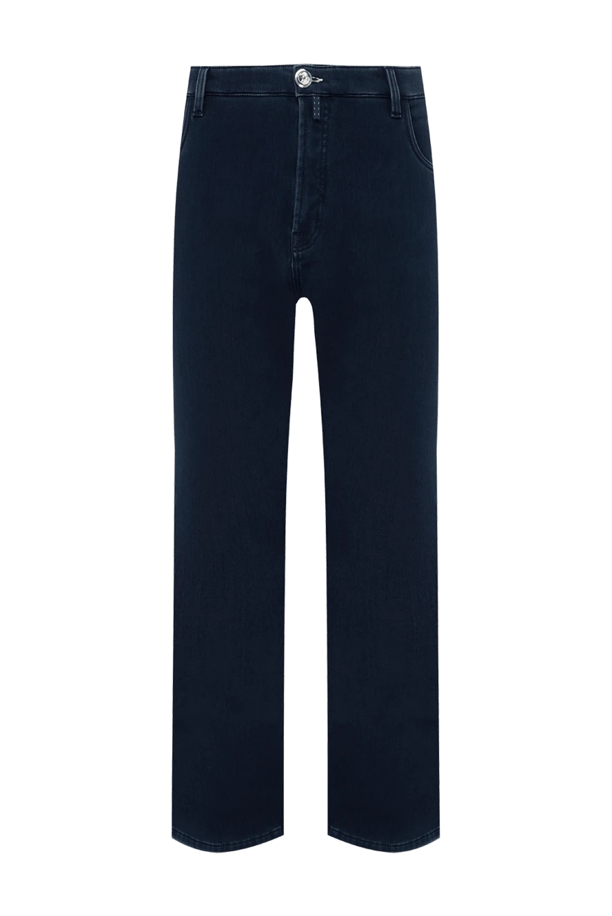 Scissor Scriptor man cotton and polyester jeans blue for men купить с ценами и фото 147650 - photo 1