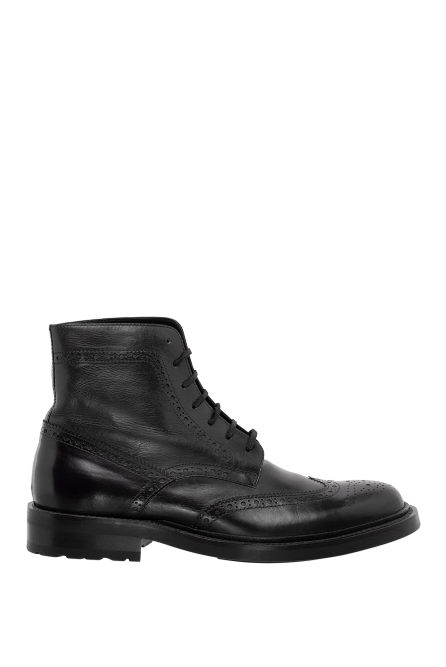 Saint Laurent woman black leather boots for women купить с ценами и фото 148137 - photo 1