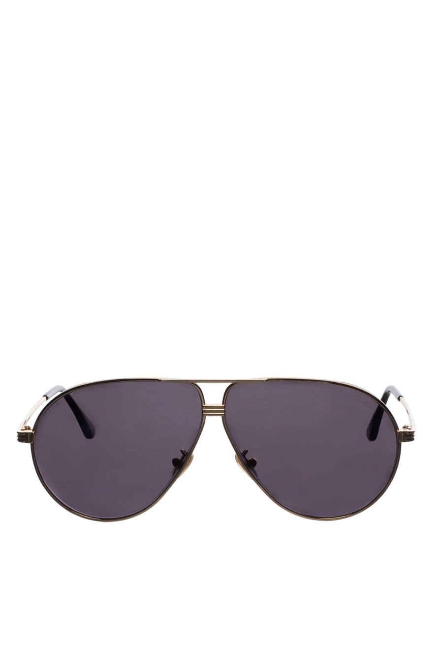 Tom Ford man sunglasses made of metal and plastic, brown, for men купить с ценами и фото 148174 - photo 1