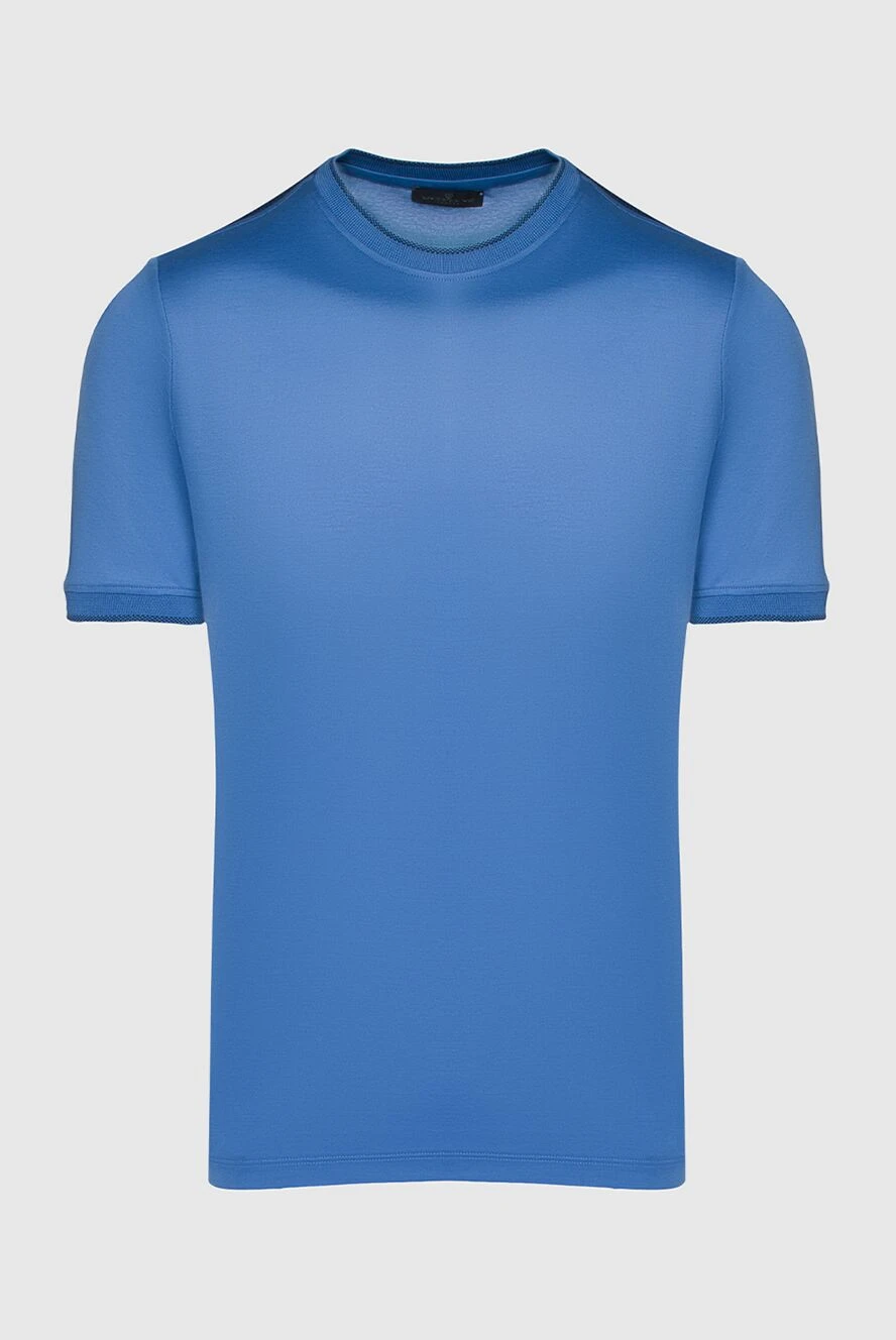 Matt Chaz man blue cotton t-shirt for men купить с ценами и фото 148211 - photo 1