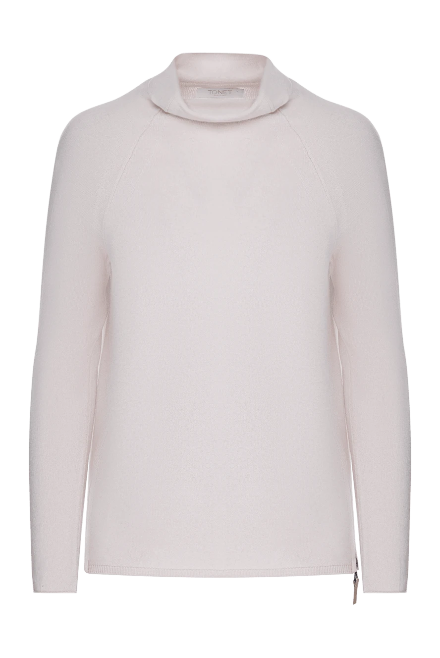 Tonet woman white jumper for women купить с ценами и фото 148236 - photo 1