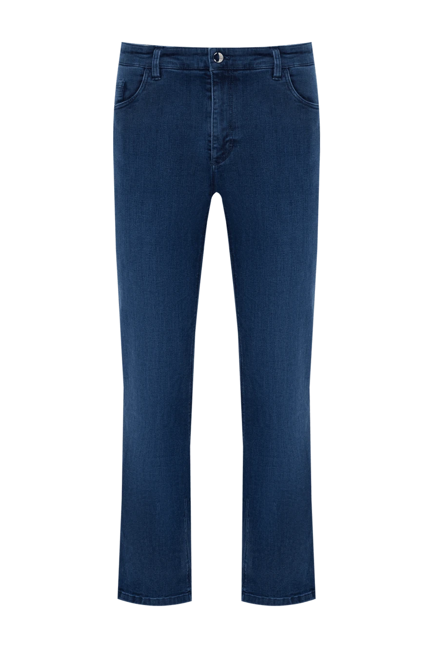 Zilli man cotton and polyester jeans blue for men купить с ценами и фото 148331 - photo 1