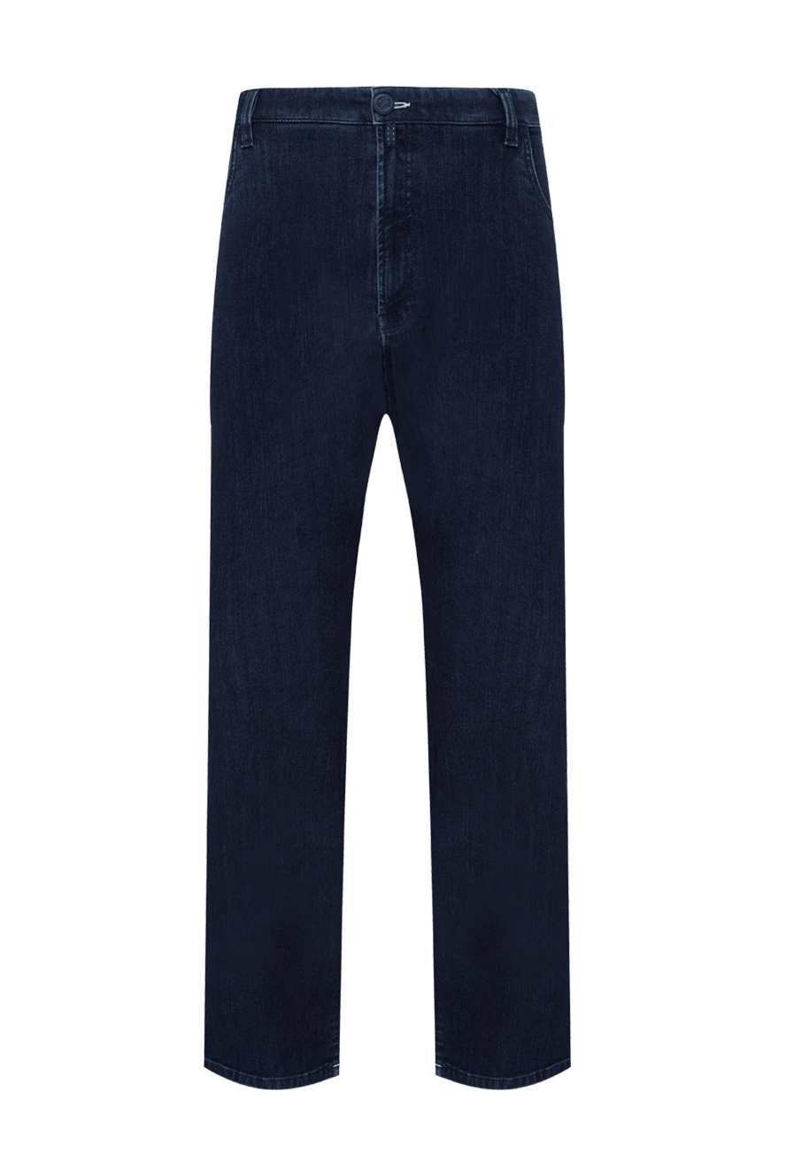 Scissor Scriptor man cotton and polyester jeans blue for men купить с ценами и фото 148536 - photo 1