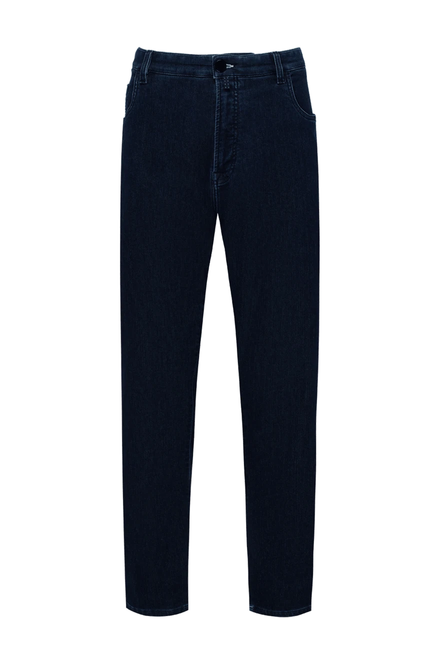 Scissor Scriptor man cotton and polyester jeans blue for men купить с ценами и фото 148540 - photo 1