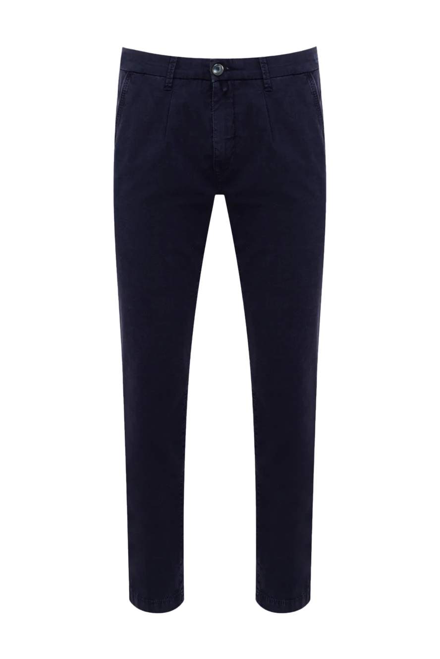 Jacob Cohen man blue cotton jeans for men купить с ценами и фото 148830 - photo 1