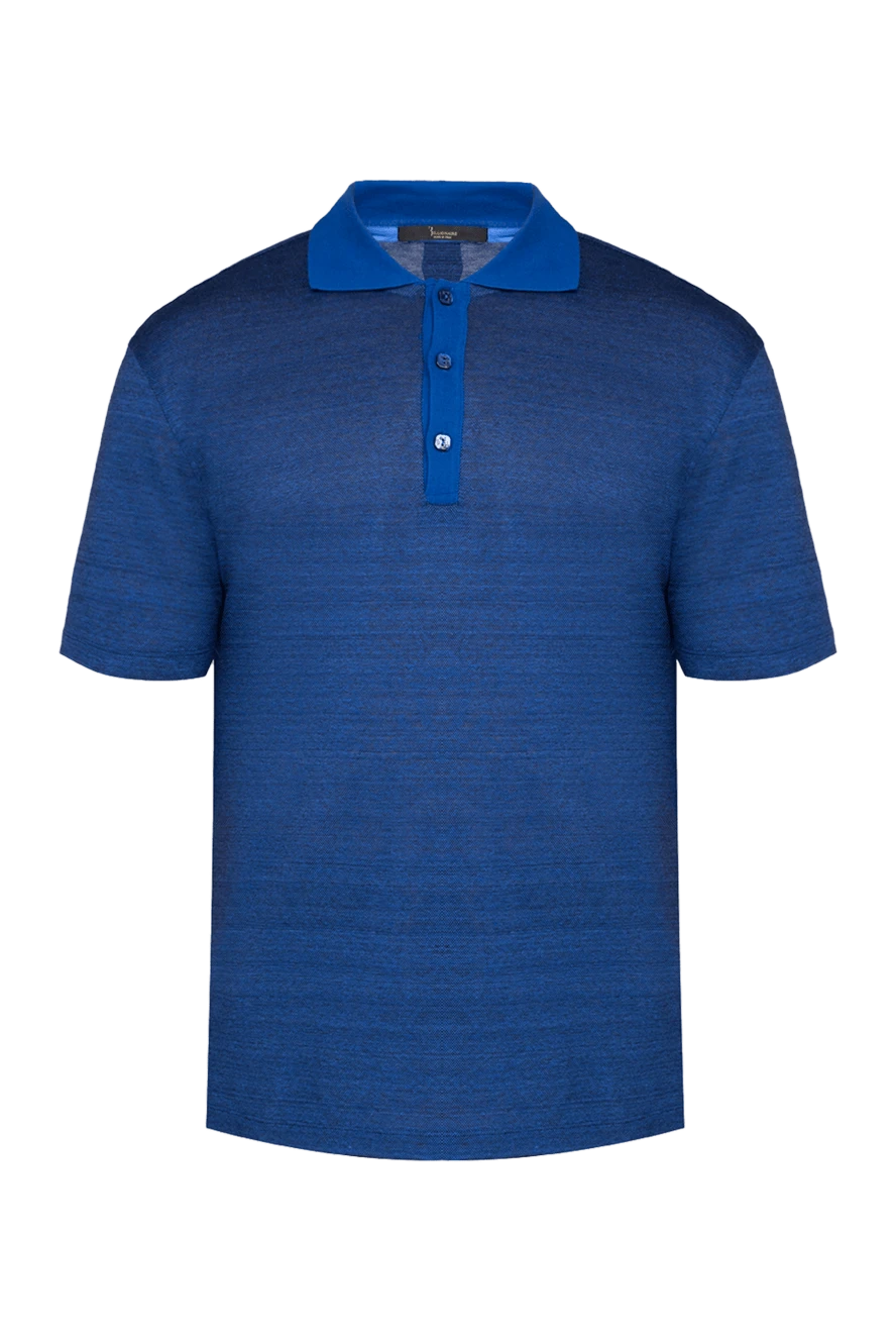 Billionaire man cotton polo blue for men купить с ценами и фото 148957 - photo 1