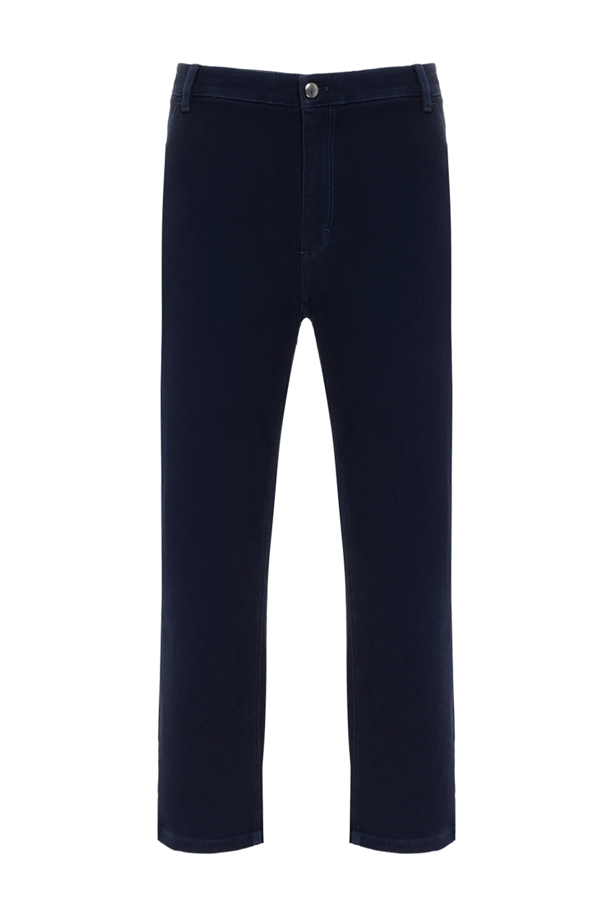 Zilli man cotton and polyester jeans blue for men купить с ценами и фото 148971 - photo 1