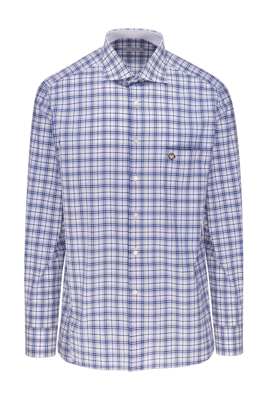 Stefano Ricci a shirt made of natural cotton with a classic checkered pattern 149107 - photo 1