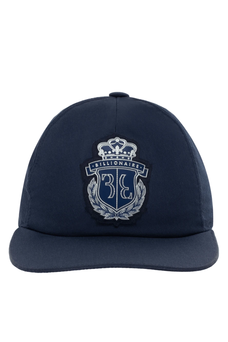 Billionaire man cotton and polyester cap blue for men купить с ценами и фото 149144 - photo 1