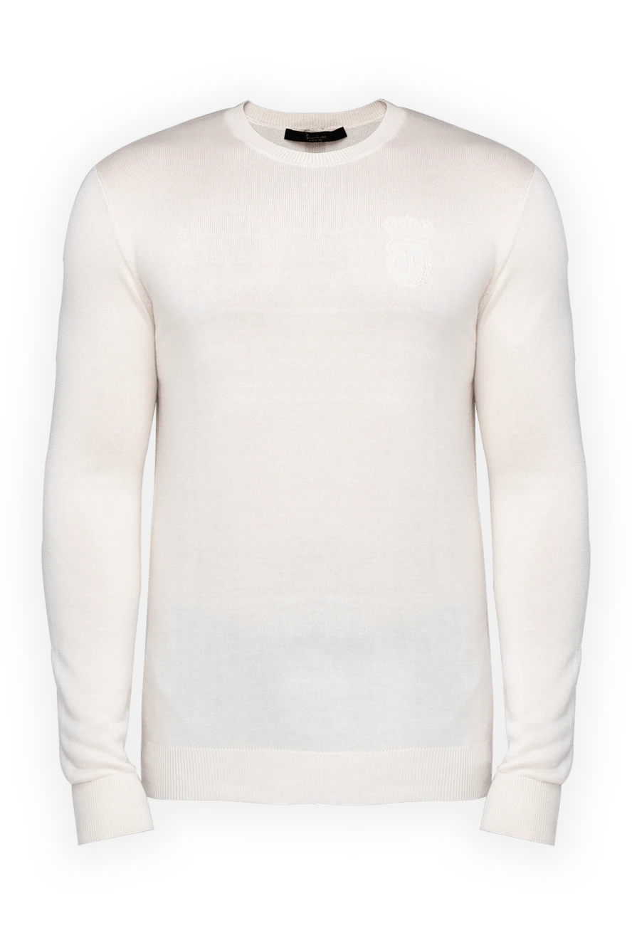 Billionaire man white silk and cashmere jumper for men купить с ценами и фото 149168 - photo 1