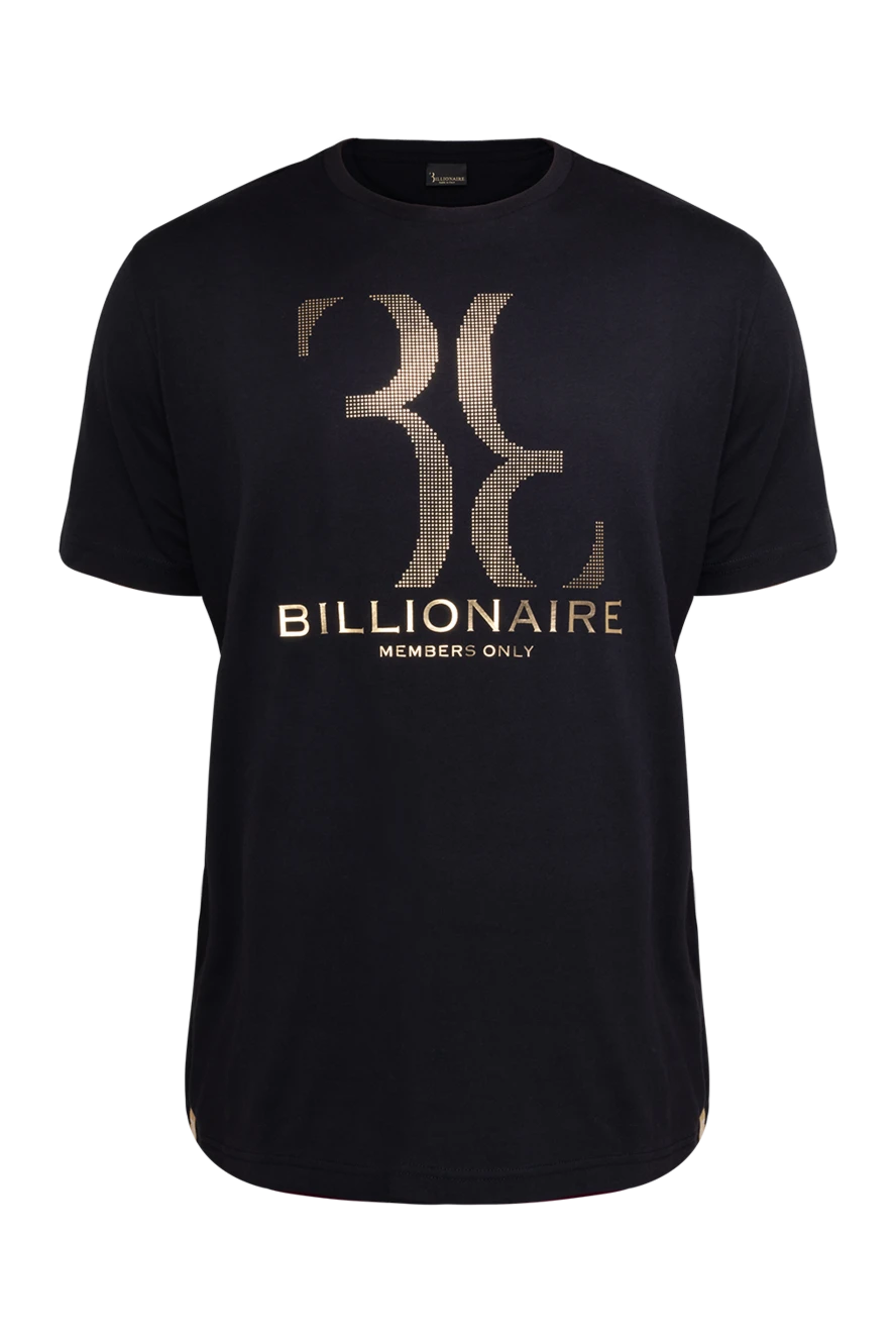 Billionaire man black cotton t-shirt for men купить с ценами и фото 149173 - photo 1