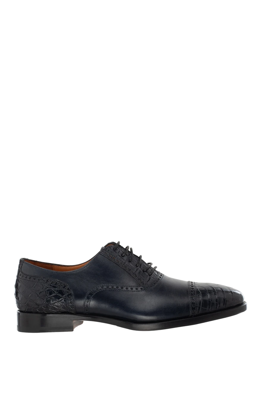 Pellettieri di Parma man men's black leather shoes купить с ценами и фото 149246 - photo 1