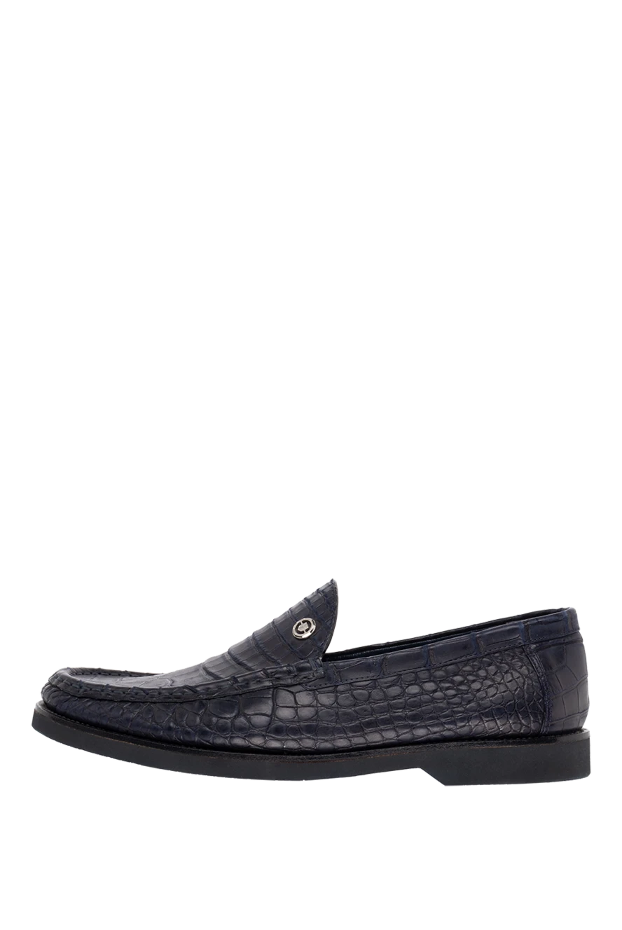 Pellettieri di Parma man black alligator loafers for men купить с ценами и фото 149249 - photo 1