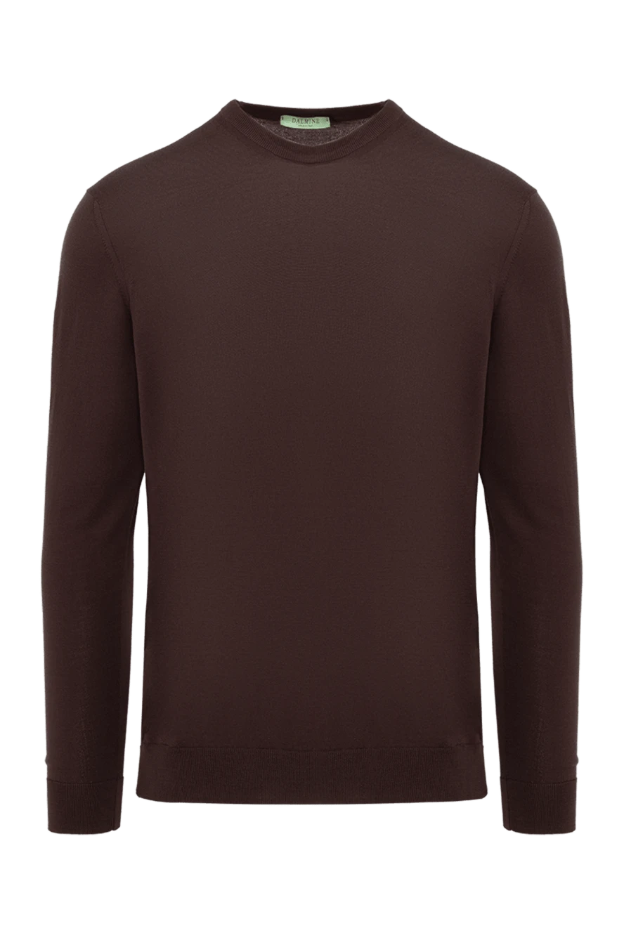 Dalmine man silk jumper brown for men купить с ценами и фото 149372 - photo 1