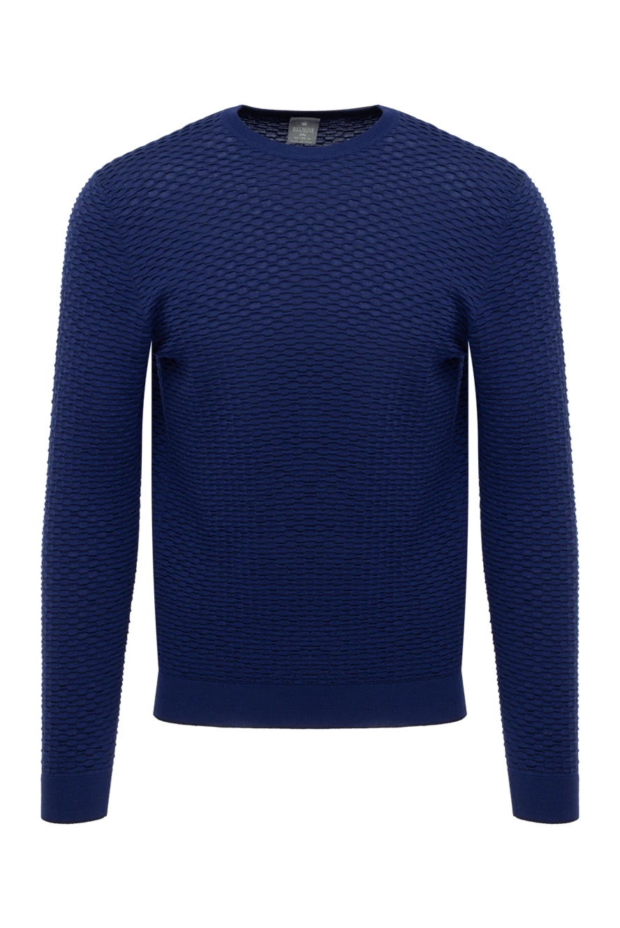 Dalmine man cotton jumper blue for men купить с ценами и фото 149385 - photo 1