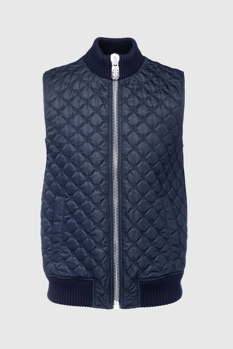 Billionaire man blue polyester vest for men купить с ценами и фото 149459 - photo 1