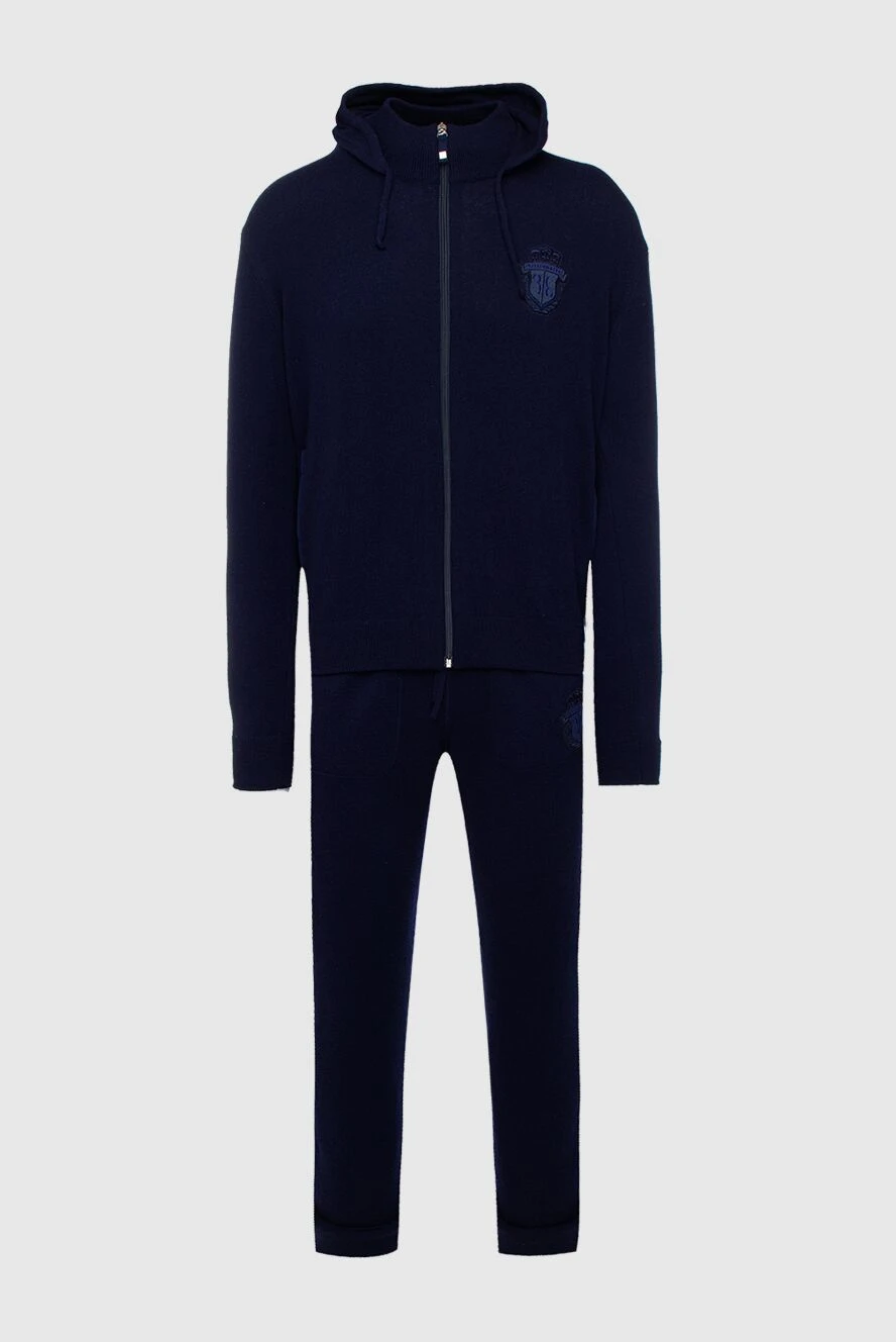 Billionaire man men's cashmere sports suit, blue купить с ценами и фото 149468 - photo 1