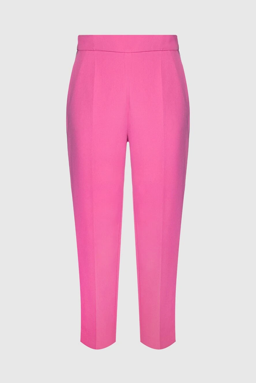 D.Exterior woman pink polyester trousers for women купить с ценами и фото 149787 - photo 1