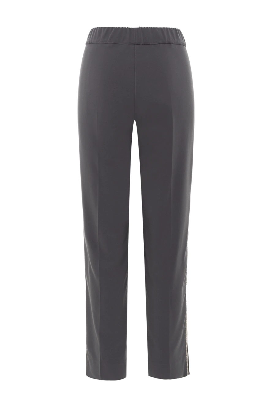 D.Exterior woman gray polyester trousers for women купить с ценами и фото 149800 - photo 1