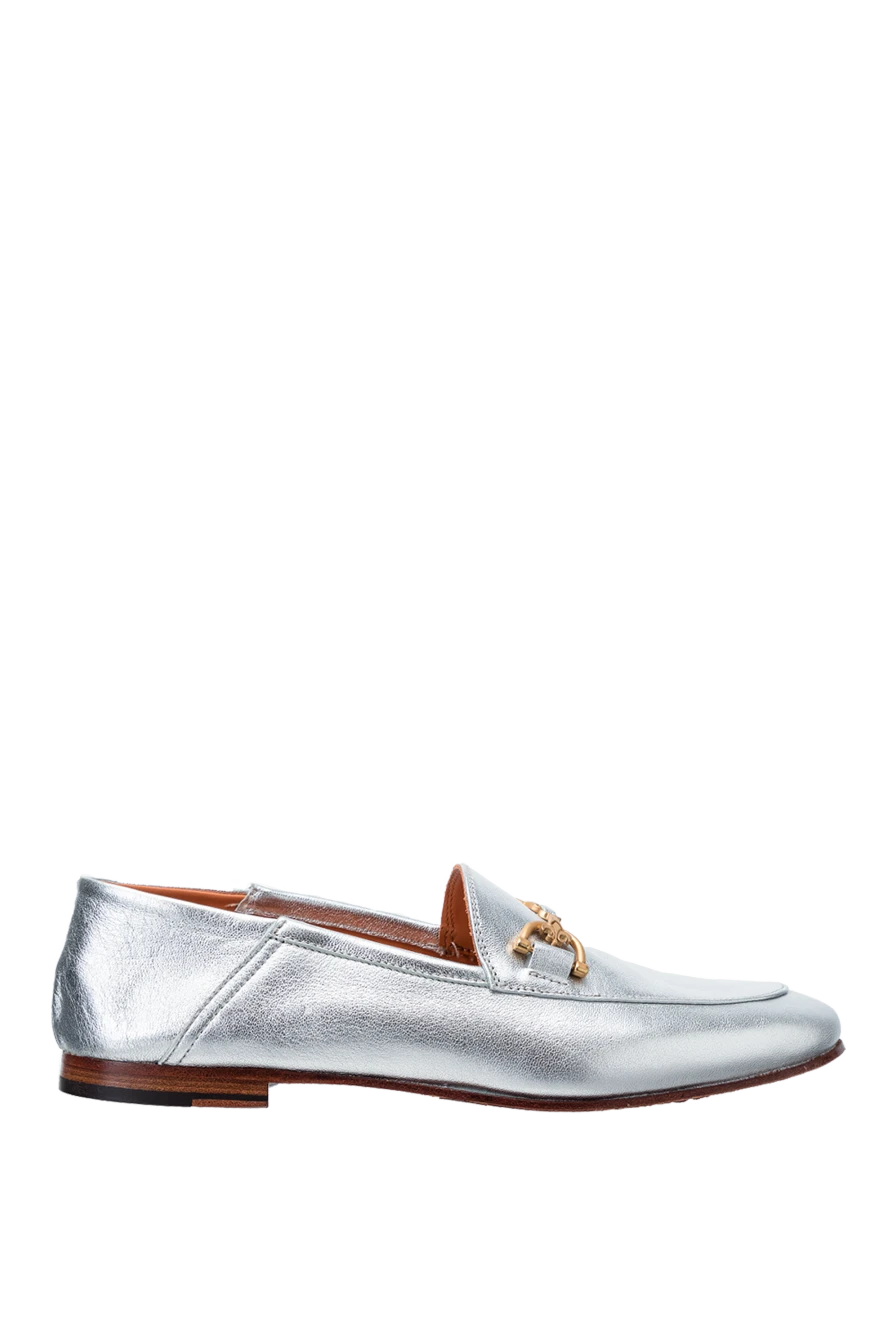 Andrea Ventura woman gray leather loafers for women купить с ценами и фото 149814 - photo 1