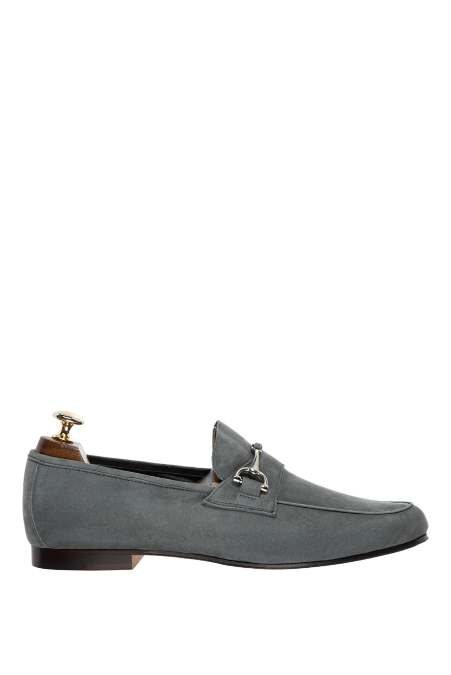 Andrea Ventura man gray suede loafers for men купить с ценами и фото 149832 - photo 1