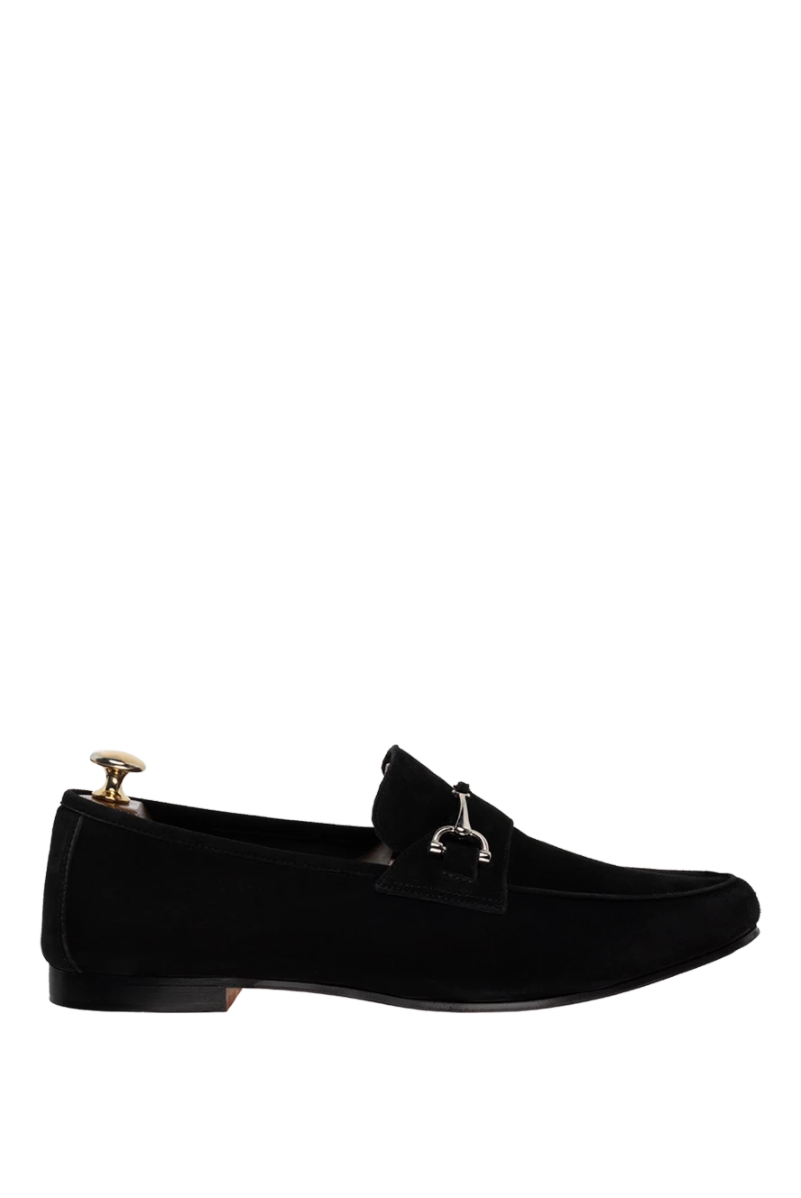 Andrea Ventura man black suede loafers for men купить с ценами и фото 149833 - photo 1