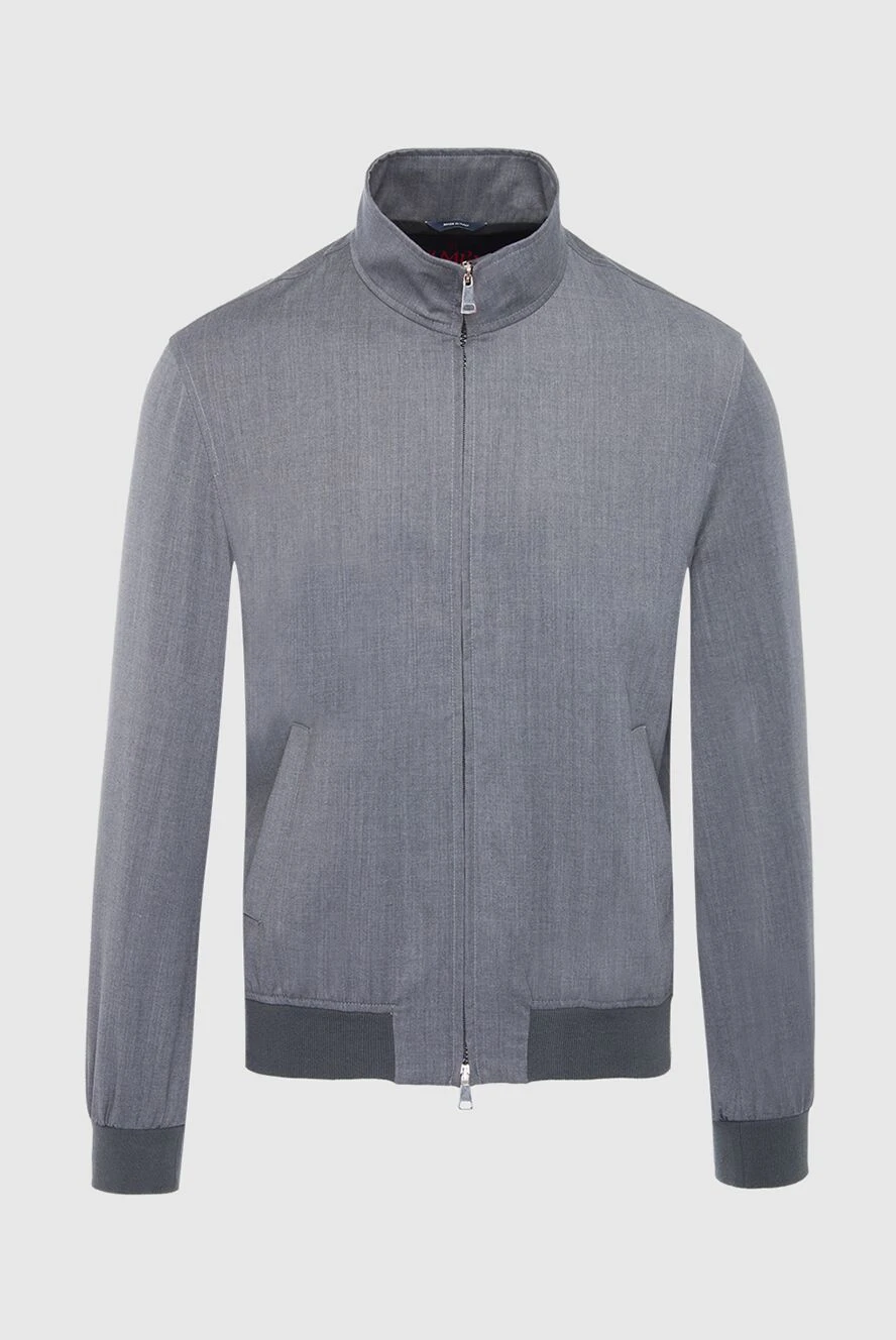 Tombolini man gray wool jacket for men купить с ценами и фото 149981 - photo 1