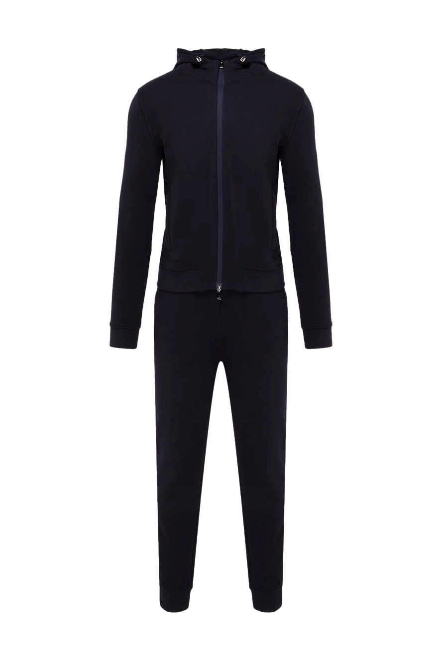 Corneliani man men's cotton sports suit, burgundy купить с ценами и фото 149999 - photo 1